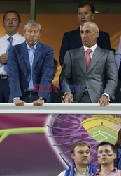 Celebrities at Euro 2012