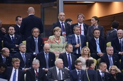 Celebrities at Euro 2012