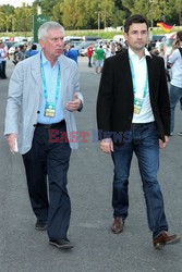 Celebrities at Euro 2012