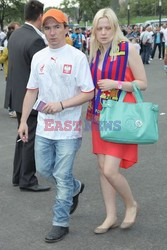 Celebrities at Euro 2012