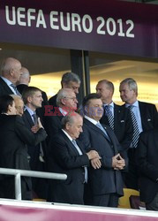 Celebrities at Euro 2012