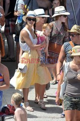 Jessica Alba on holiday in Italy