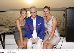 Jose Carreras clears for takeoff of the Jose Carreras International Yacht Race 2012