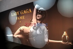 Lady Gaga Fame fragrance launch event 