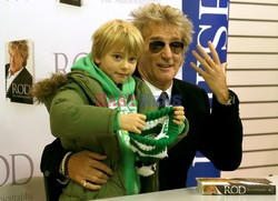 Rod Stewart promuje swoją książkę