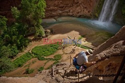 The Havasupai Indian Reservation in the Grand Canyon