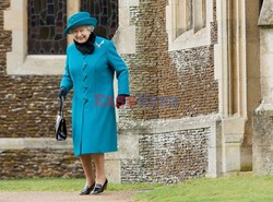 British royal family's traditional Christmas Day church service in Sandringham