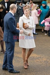 British royal family's traditional Christmas Day church service in Sandringham