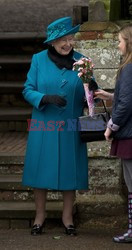 British royal family's traditional Christmas Day church service in Sandringham