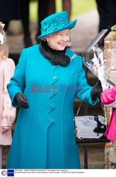 British royal family's traditional Christmas Day church service in Sandringham