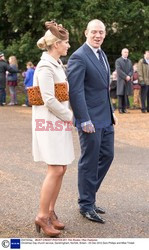 British royal family's traditional Christmas Day church service in Sandringham