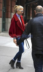 Gwyneth Paltrow in red coat