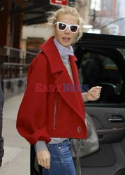 Gwyneth Paltrow in red coat