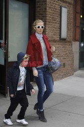 Gwyneth Paltrow in red coat