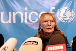 Mia Farrow odwiedziła syryjskich uchodźców