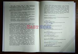 Podpisanie wspólnego Apelu Kosciołów w Polsce