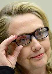 Hillary Rodham Clinton testifies before the U.S. Senate Committee on Foreign Relations on Benghazi