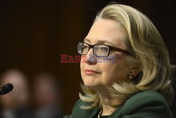 Hillary Rodham Clinton testifies before the U.S. Senate Committee on Foreign Relations on Benghazi