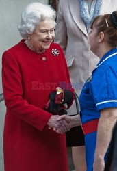 Queen Elizabeth II leaves King Edward VII Hospital 