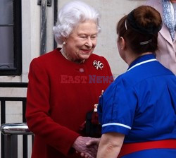 Queen Elizabeth II leaves King Edward VII Hospital 