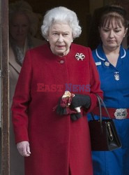 Queen Elizabeth II leaves King Edward VII Hospital 