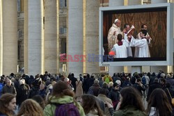 Pope Francis, Argentina's Jorge Mario Bergoglio, leading a mass 