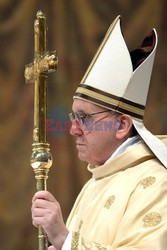 Pope Francis, Argentina's Jorge Mario Bergoglio, leading a mass 