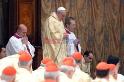 Pope Francis, Argentina's Jorge Mario Bergoglio, leading a mass 