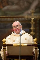 Pope Francis, Argentina's Jorge Mario Bergoglio, leading a mass 