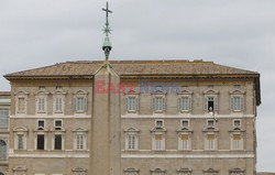 Pope Francis leads his first Angelus prayer 