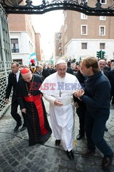 Pope Francis leads his first Angelus prayer 