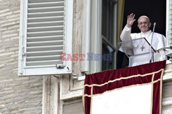 Pope Francis leads his first Angelus prayer 