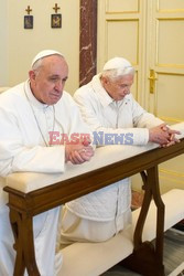 Two popes met for the first time in hundreds of years