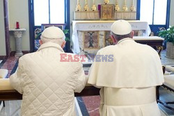 Two popes met for the first time in hundreds of years