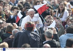 Pierwsza audiencja generalna papieża Franciszka