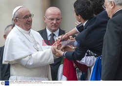 Pierwsza audiencja generalna papieża Franciszka