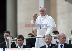 Pierwsza audiencja generalna papieża Franciszka