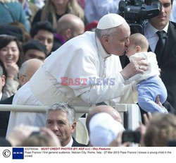 Pierwsza audiencja generalna papieża Franciszka