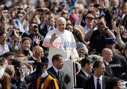 Pierwsza audiencja generalna papieża Franciszka