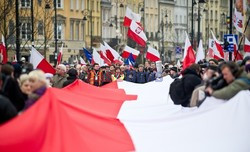 Uroczystości przed Pałacem Prezydenckim