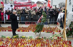 Uroczystości przed Pałacem Prezydenckim