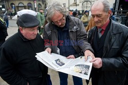 Uroczystości przed Pałacem Prezydenckim