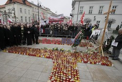 Uroczystości przed Pałacem Prezydenckim