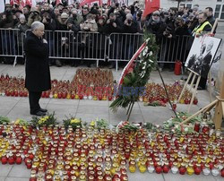 Uroczystości przed Pałacem Prezydenckim