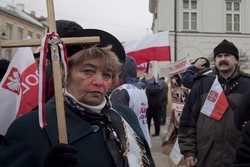 Uroczystości przed Pałacem Prezydenckim