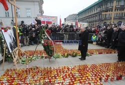 Uroczystości przed Pałacem Prezydenckim