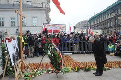 Uroczystości przed Pałacem Prezydenckim