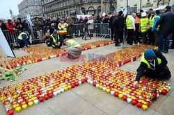 Uroczystości przed Pałacem Prezydenckim