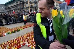 Uroczystości przed Pałacem Prezydenckim