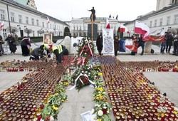 Uroczystości przed Pałacem Prezydenckim